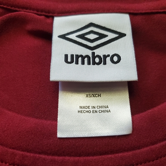 Umbro Sporty Maroon Shirt Shift Dress Size XS - Picture 5 of 5